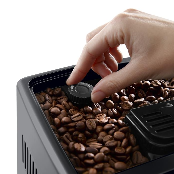 Кофемашина DeLonghi Dinamica Plus ECAM380.85.SB серебристый/черный в магазине «На диване» в Москве  — Выгодная цена
