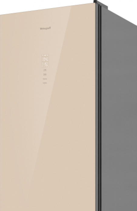 Холодильник Weissgauff Холодильник Weissgauff WRK 2000 Total NoFrost Inverter Beige Glass 437279 в магазине «На диване» в Москве  — Выгодная цена