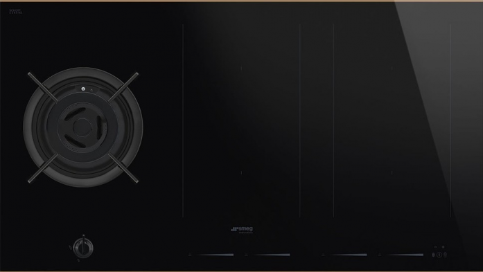 Комбинированная варочная панель Smeg PM6954R