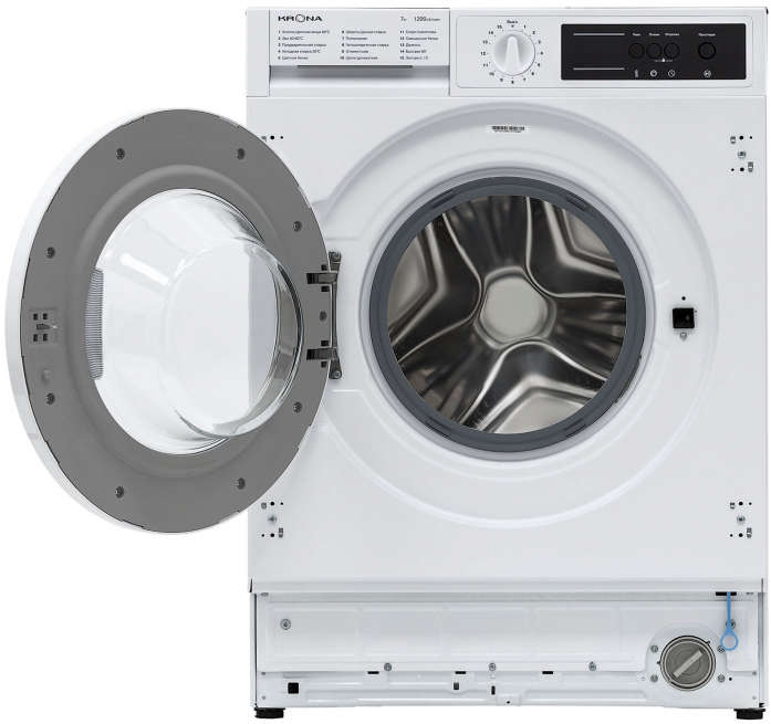 Встраиваемая стиральная машина Krona KAYA 1200 7K WHITE (KRWM107) в магазине «На диване» в Москве  — Выгодная цена